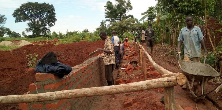 Phase 1 construction of community secondary school in Butta, Uganda